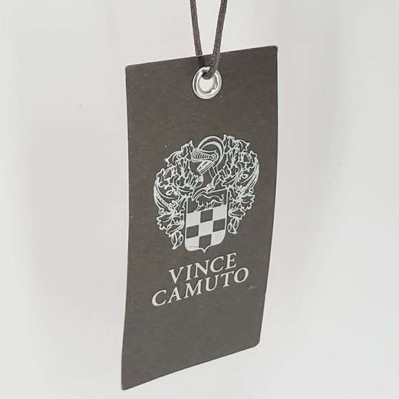 Vince Camuto | NWT Knit Scarf | Gray/Black - Picture 7 of 8